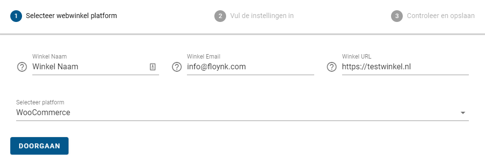 Webwinkel Informatie NL