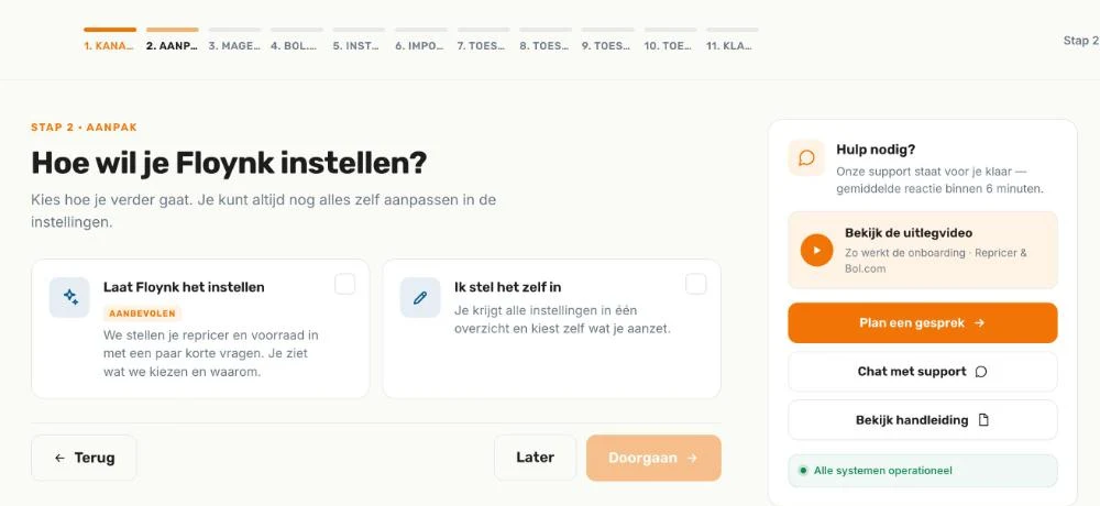 De stap Aanpak