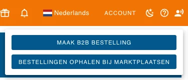 Het menu Opties