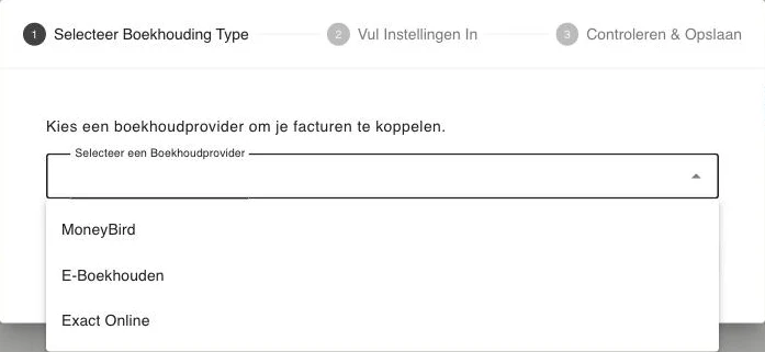 De boekhoudprovider kiezen