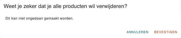 De bevestigingsvraag