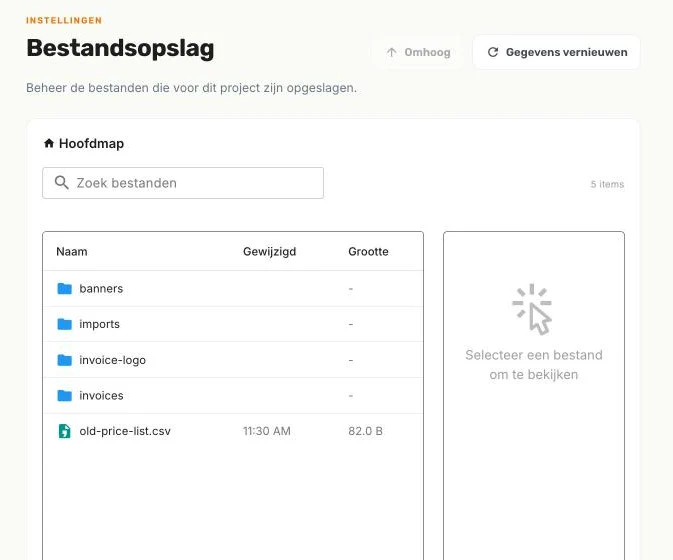 Bestandsopslag